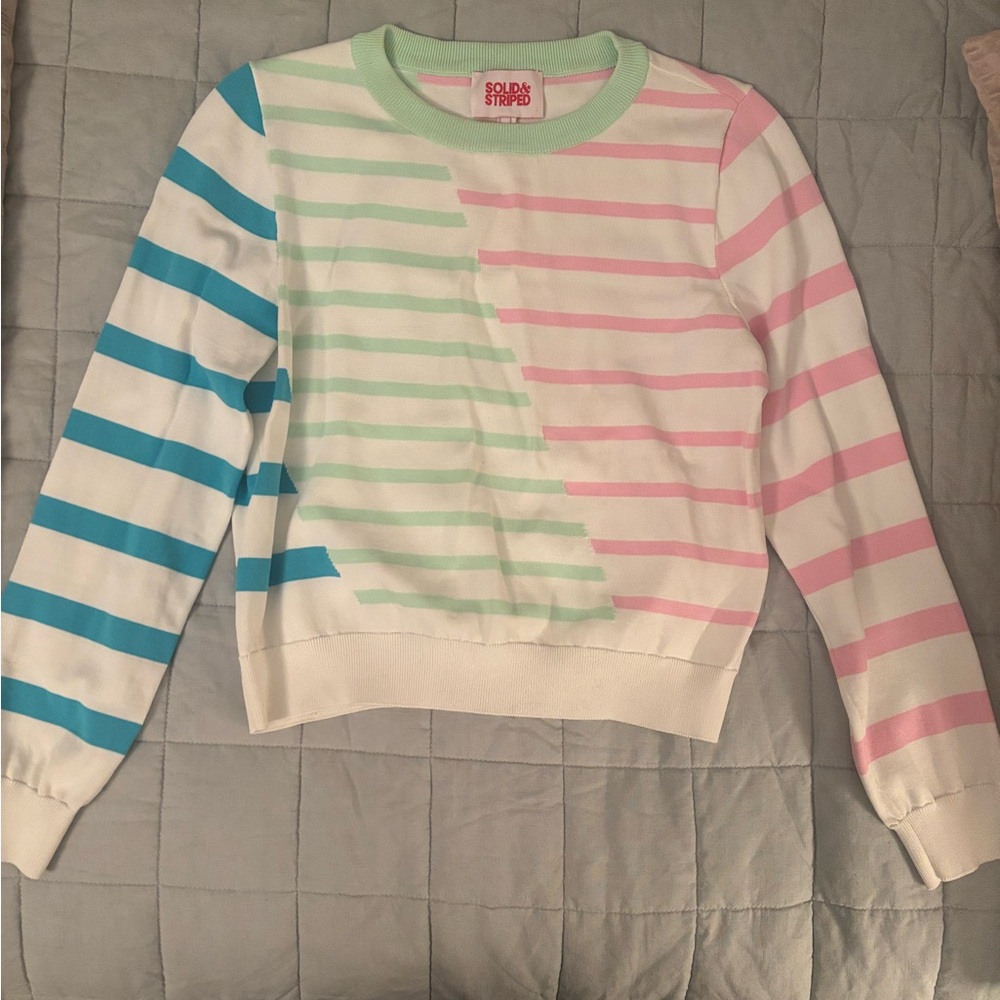 Women's Multicolor Striped Sweater